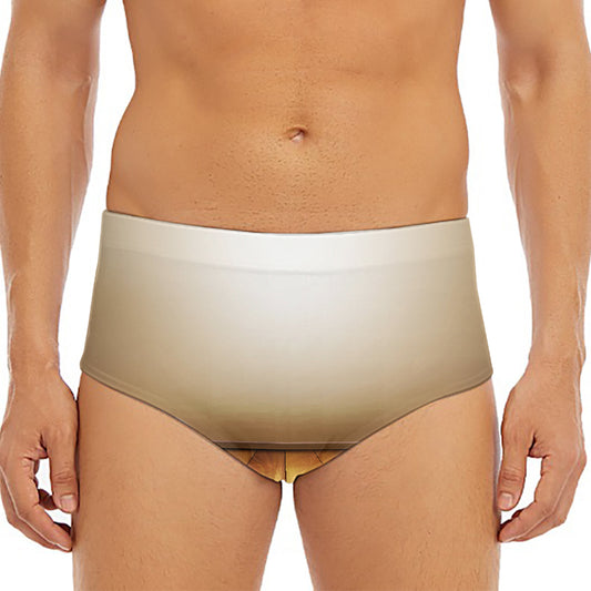 Theater Stage Print Men's Triangle Swim Briefs