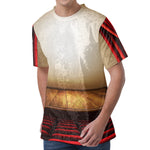 Theater Stage Print Men's Velvet T-Shirt