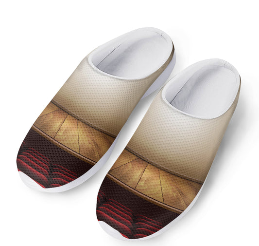 Theater Stage Print Mesh Casual Shoes