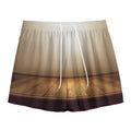 Theater Stage Print Mesh Shorts