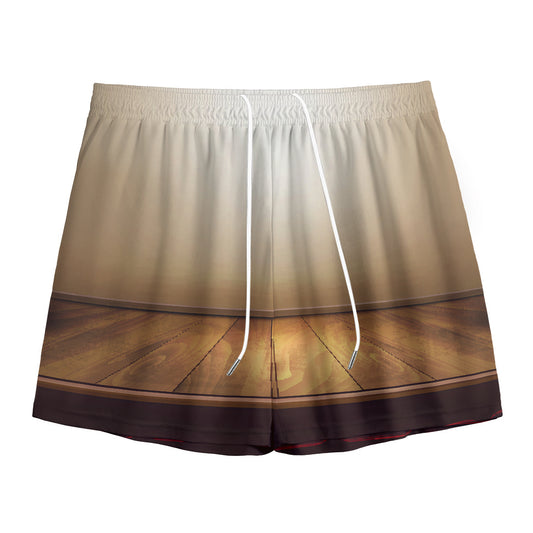 Theater Stage Print Mesh Shorts
