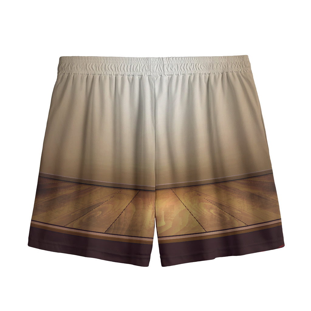 Theater Stage Print Mesh Shorts
