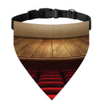 Theater Stage Print Over The Collar Dog Bandana