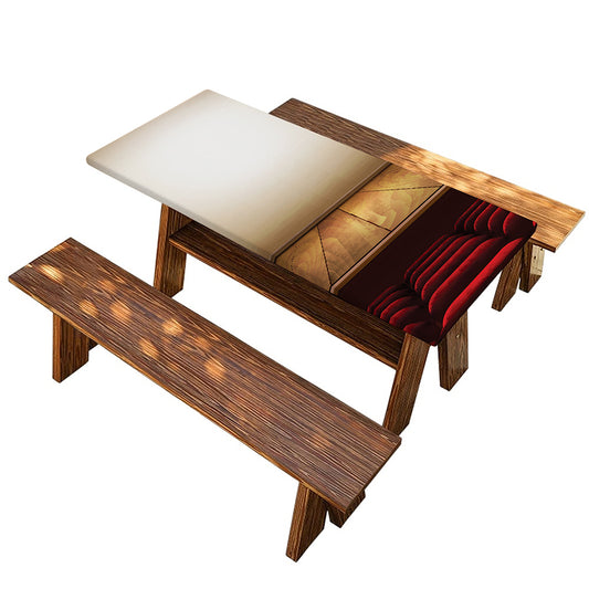 Theater Stage Print Picnic Table Cover