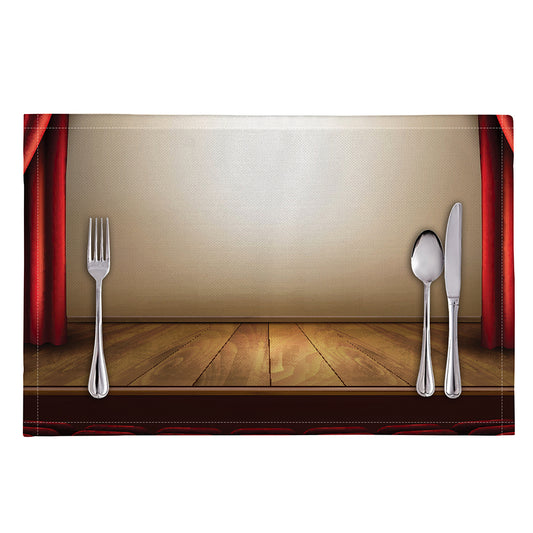 Theater Stage Print Placemat