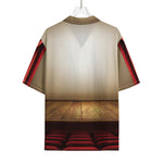 Theater Stage Print Rayon Hawaiian Shirt