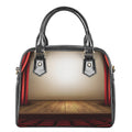 Theater Stage Print Shoulder Handbag