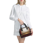 Theater Stage Print Shoulder Handbag