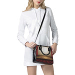 Theater Stage Print Shoulder Handbag