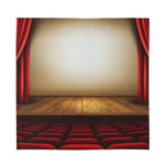 Theater Stage Print Silk Bandana