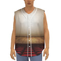 Theater Stage Print Sleeveless Baseball Jersey