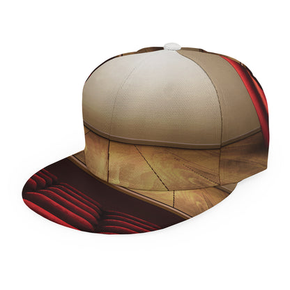 Theater Stage Print Snapback Cap