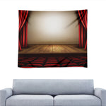 Theater Stage Print Tapestry