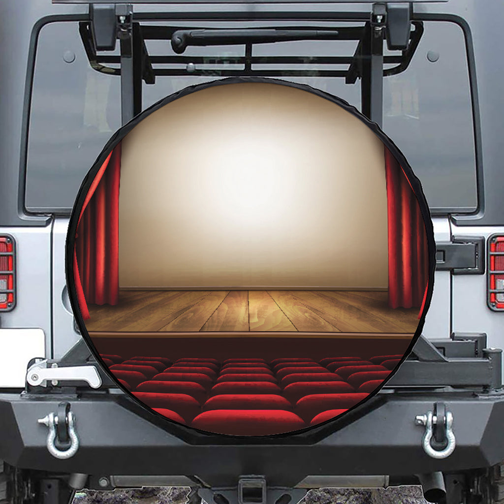 Theater Stage Print Tire Cover