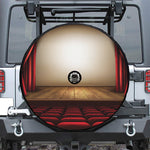 Theater Stage Print Tire Cover With Camera Hole