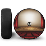 Theater Stage Print Tire Cover With Camera Hole