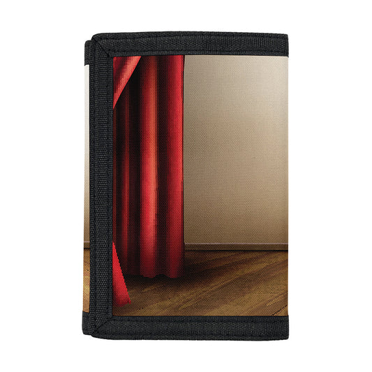 Theater Stage Print Trifold Wallet