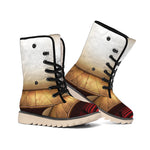 Theater Stage Print Winter Boots