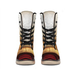 Theater Stage Print Winter Boots