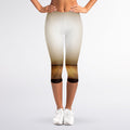 Theater Stage Print Women's Capri Leggings