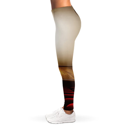 Theater Stage Print Women's Leggings