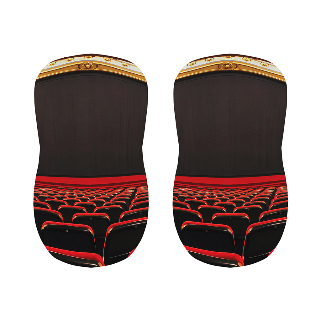 Theatre Stage Print Bar Stool Covers