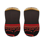 Theatre Stage Print Bar Stool Covers