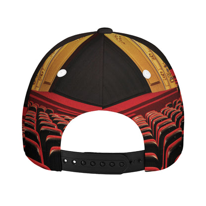 Theatre Stage Print Baseball Cap