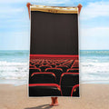 Theatre Stage Print Beach Towel