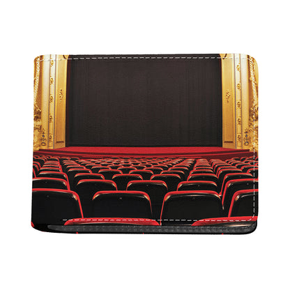 Theatre Stage Print Bifold Wallet