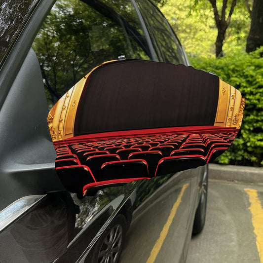 Theatre Stage Print Car Side Mirror Covers