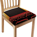 Theatre Stage Print Chair Cushion Cover