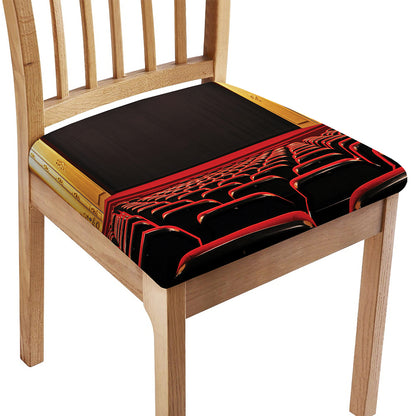 Theatre Stage Print Chair Cushion Cover
