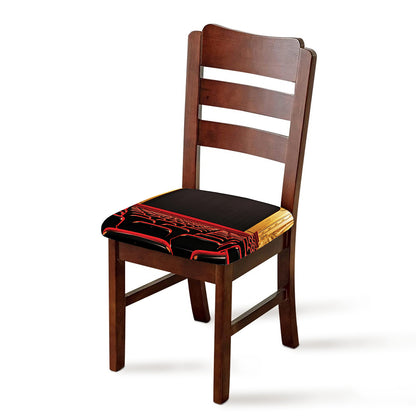 Theatre Stage Print Chair Cushion Cover