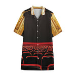 Theatre Stage Print Cotton Hawaiian Shirt