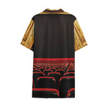 Theatre Stage Print Cotton Hawaiian Shirt