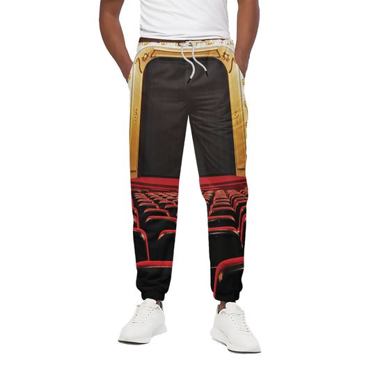 Theatre Stage Print Cotton Pants