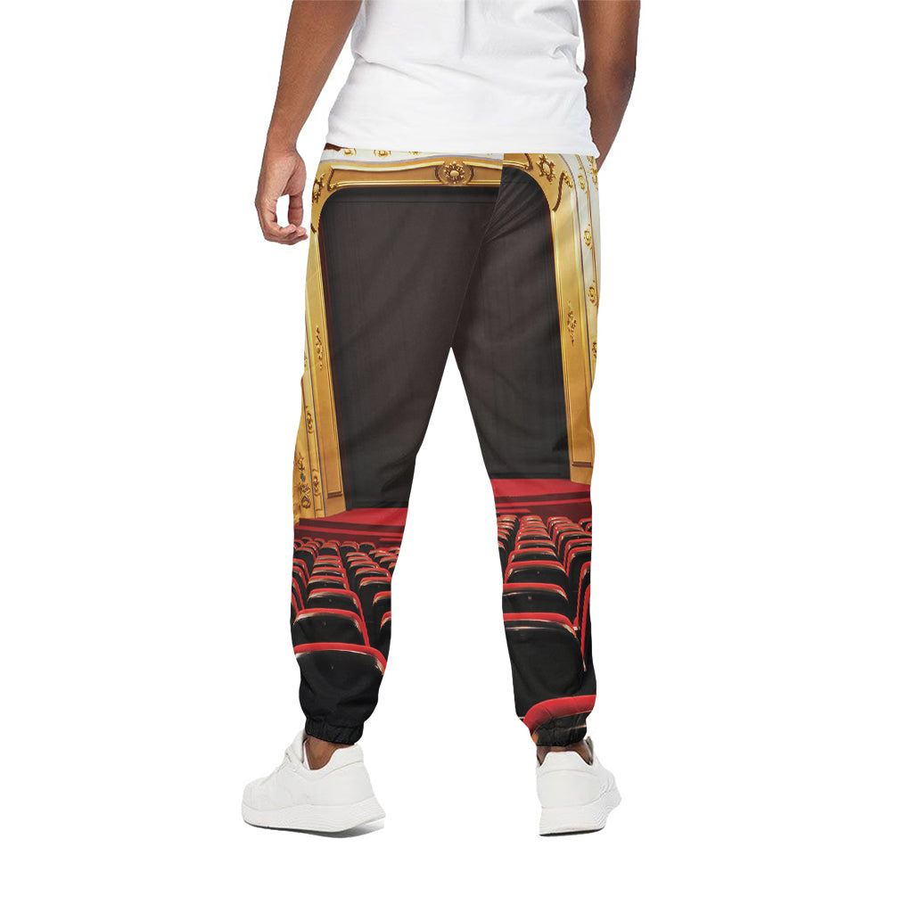 Theatre Stage Print Cotton Pants