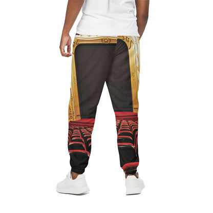 Theatre Stage Print Cotton Pants