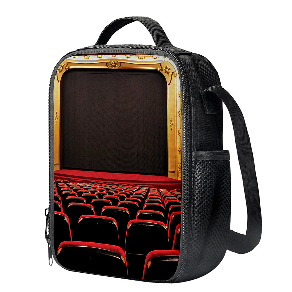 Theatre Stage Print Crossbody Lunch Bag