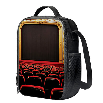 Theatre Stage Print Crossbody Lunch Bag