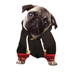 Theatre Stage Print Dog Zip Up Hoodie