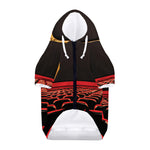 Theatre Stage Print Dog Zip Up Hoodie