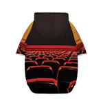 Theatre Stage Print Dog Zip Up Hoodie