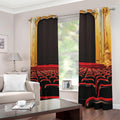 Theatre Stage Print Extra Wide Grommet Curtains