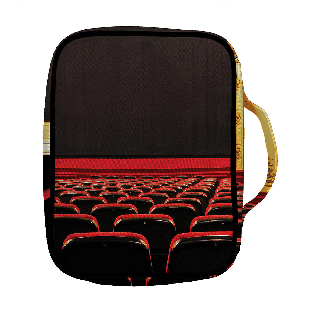 Theatre Stage Print Front Pocket Bible Bag