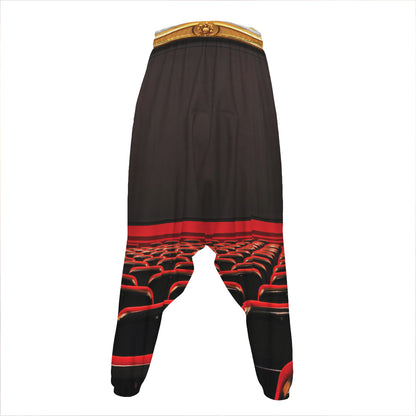 Theatre Stage Print Hammer Pants