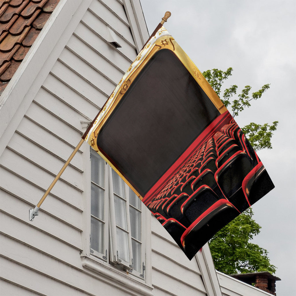 Theatre Stage Print House Flag