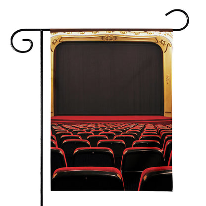 Theatre Stage Print House Flag
