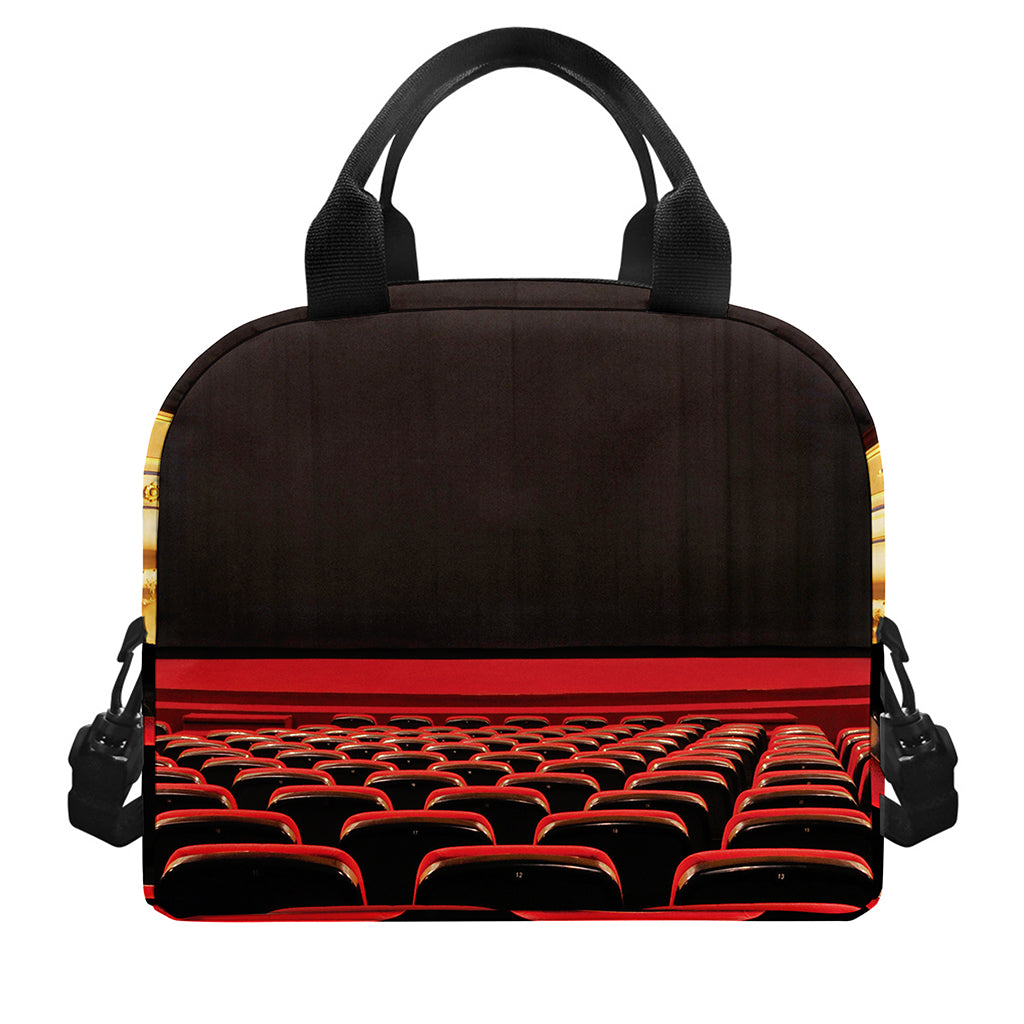 Theatre Stage Print Insulated Lunch Bag